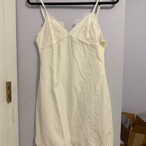 Zara Cream Mini Dress